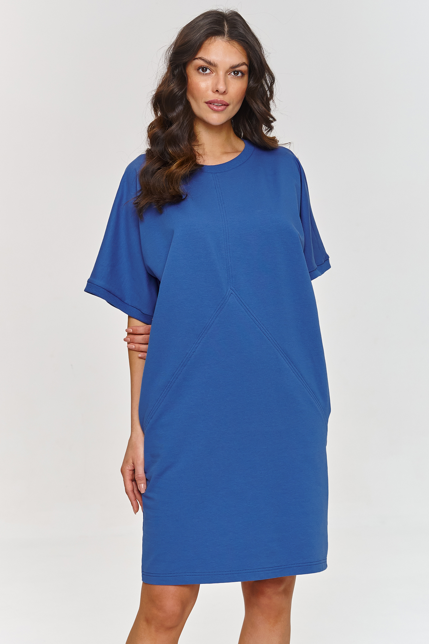 Sukienka Model M864 Indygo - Makadamia