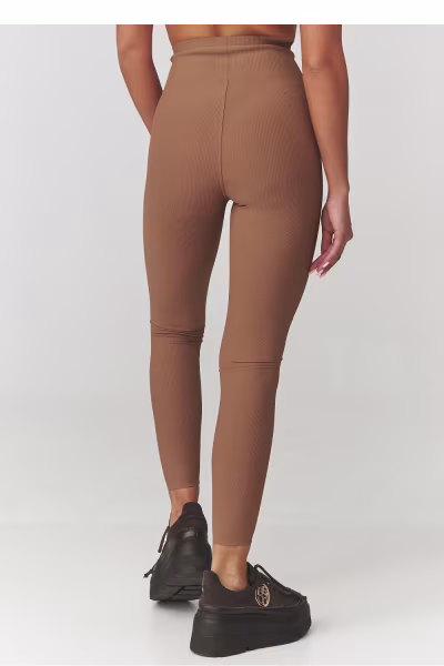 Legginsy Model C30 Camel - Makadamia — zdjęcie 3