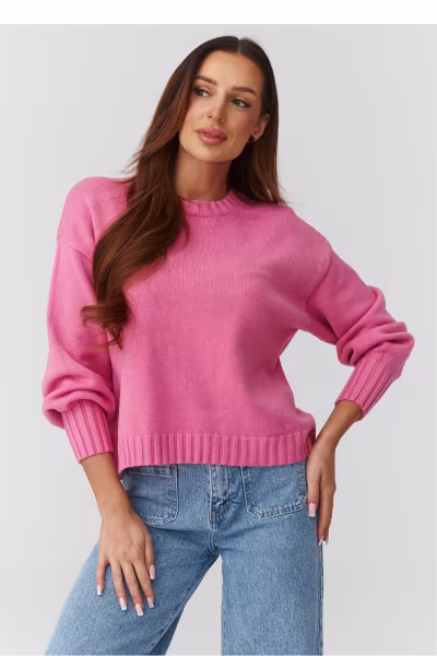 Sweter Damski Model C43 Baby Pink - Makadamia — zdjęcie 1