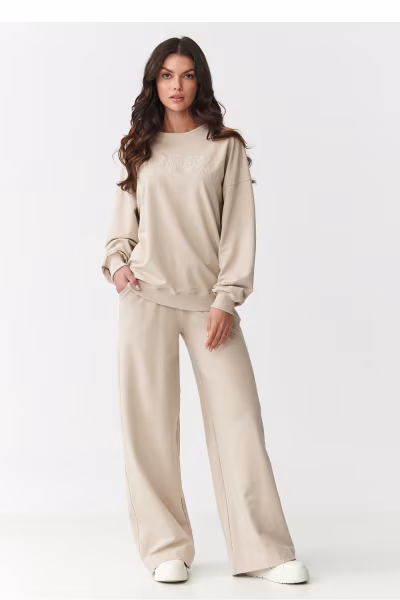 Spodnie Komplet Model M890 Light Beige - Makadamia — zdjęcie 1