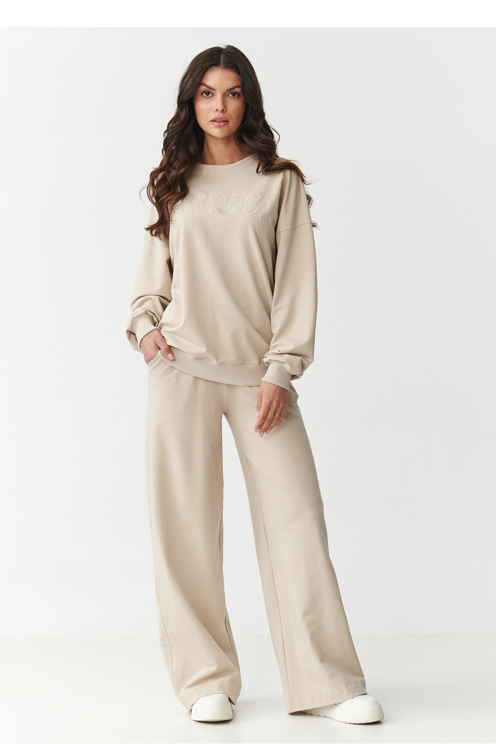 Spodnie Komplet Model M890 Light Beige - Makadamia