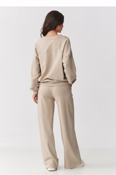 Spodnie Komplet Model M890 Light Beige - Makadamia — zdjęcie 2