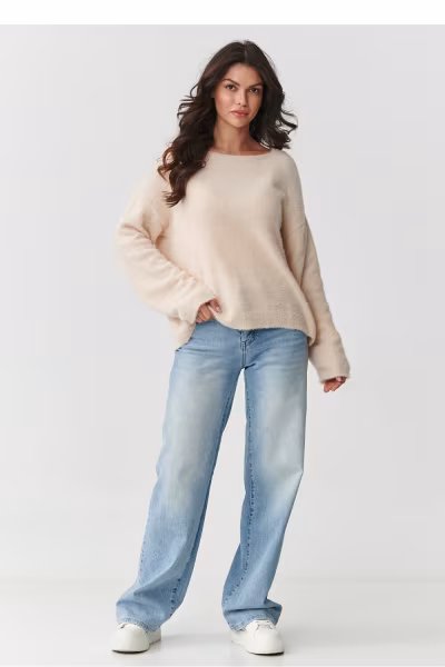 Sweter Damski Model S171 Light Beige - Makadamia — zdjęcie 2
