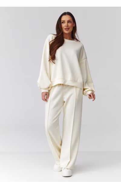 Spodnie Komplet Model C44 Light Beige - Makadamia — zdjęcie 1
