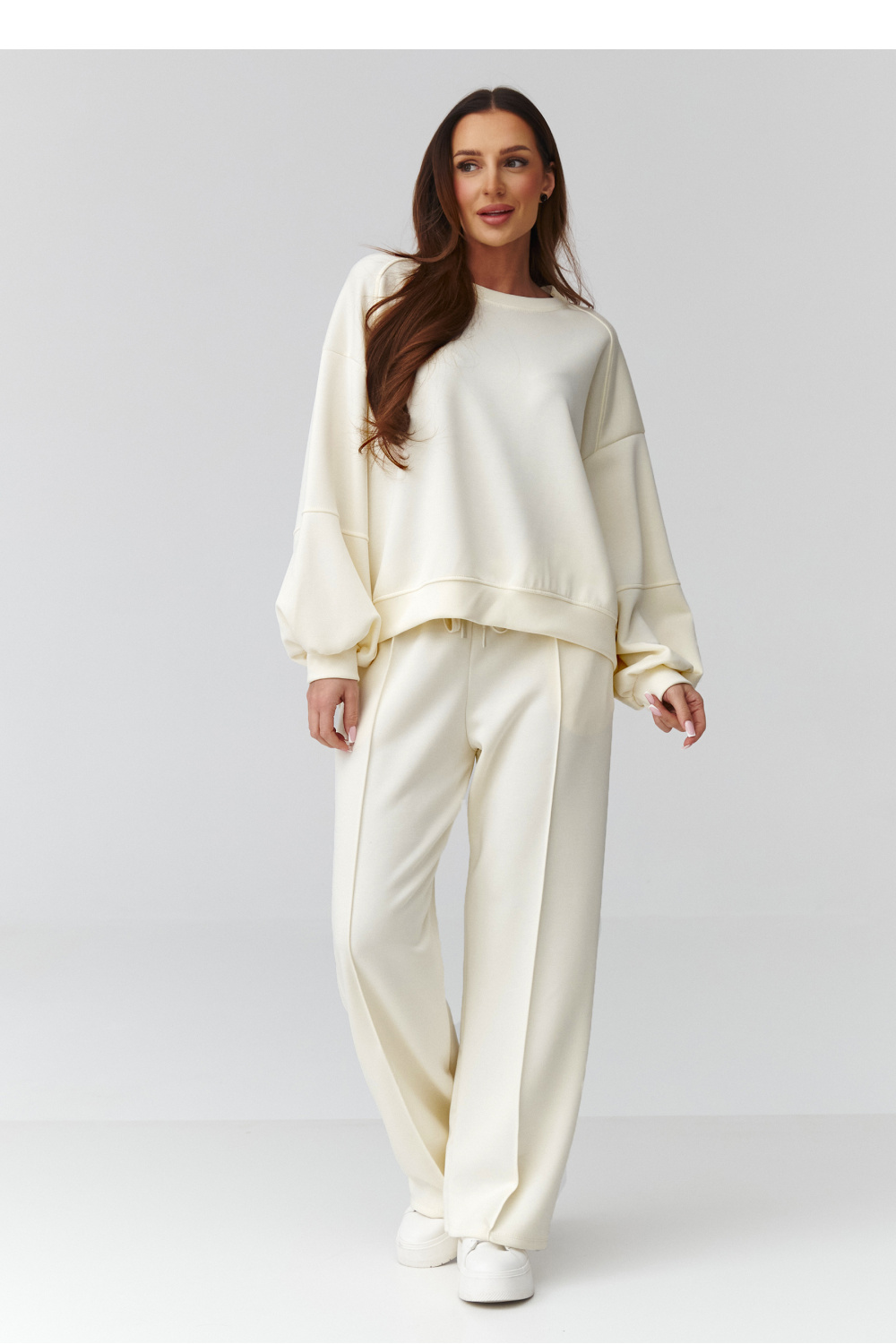 Spodnie Komplet Model C44 Light Beige - Makadamia