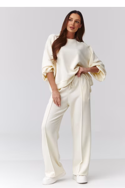 Spodnie Komplet Model C44 Light Beige - Makadamia — zdjęcie 2