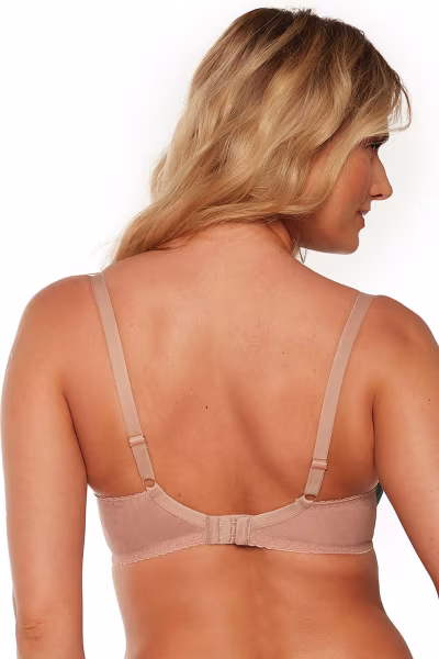Biustonosz push up Biustonosz Usztywniany Model Pia 1251 Turkus/Beige - Gaia — zdjęcie 3