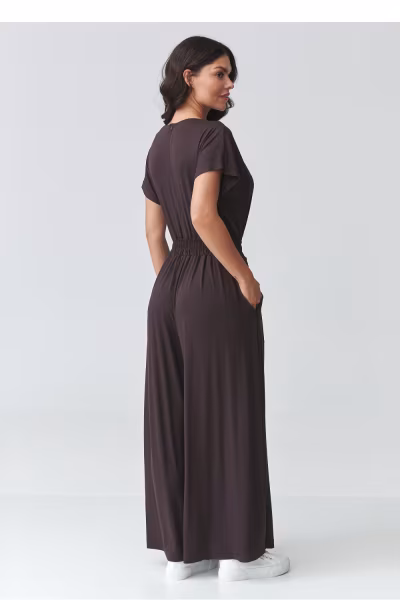 Kombinezon Model M924 Dark Chocolate - Makadamia — zdjęcie 3