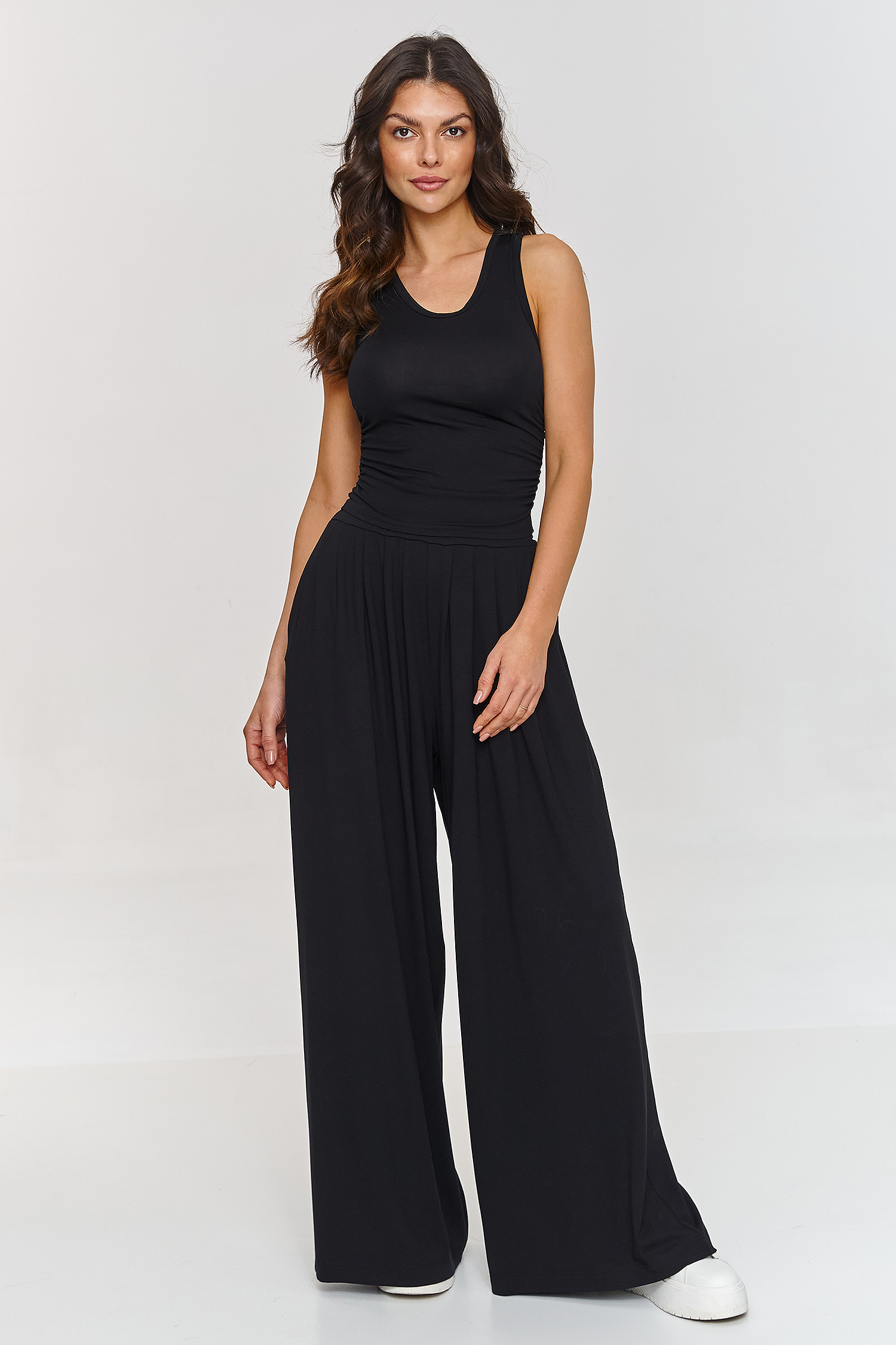 Spodnie Komplet Model M871 Black - Makadamia