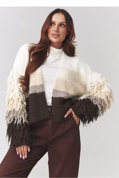 Sweter Damski Model C25 Beige - Makadamia — zdjęcie 1