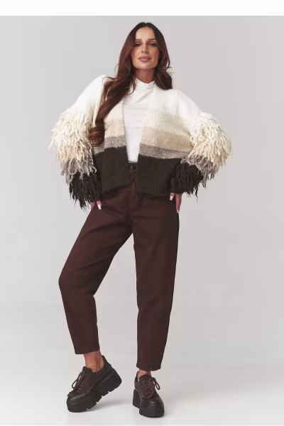 Sweter Damski Model C25 Beige - Makadamia — zdjęcie 2