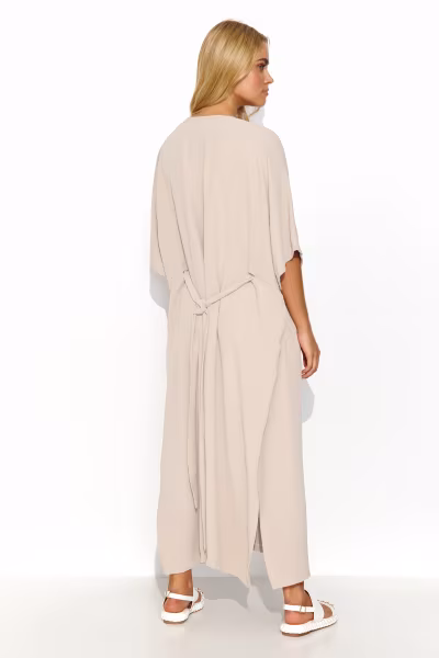 Sukienka Model M835 Light Beige - Makadamia — zdjęcie 2