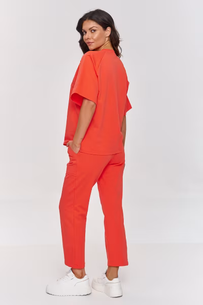 Spodnie Komplet Model M865 Coral - Makadamia — zdjęcie 2