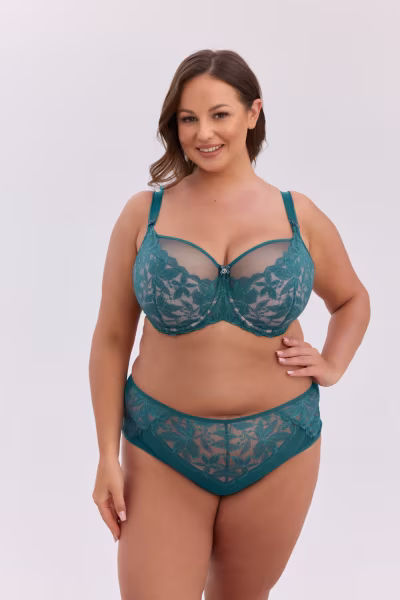 Biustonosz Soft Biustonosz Semi-Soft Model Melanie 1354M Green - Gaia — zdjęcie 1