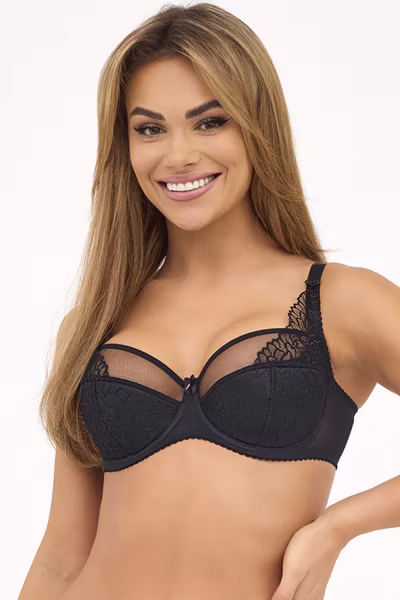 Biustonosz Soft Biustonosz Semi-Soft Model Maja 1300 Black - Gaia — zdjęcie 1