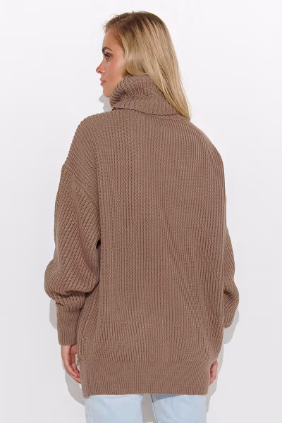 Golf Damski Model S136 Cappuccino - Makadamia — zdjęcie 3