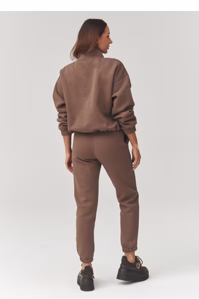 Spodnie Komplet Model A13 Mocca - Makadamia — zdjęcie 2