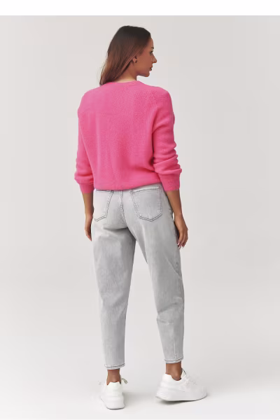 Sweter Damski Model C40 Baby Pink - Makadamia — zdjęcie 3