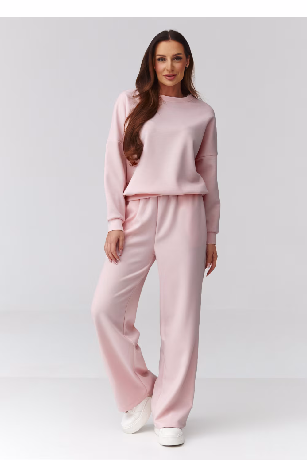 Spodnie Komplet Model C42 Powder Pink - Makadamia