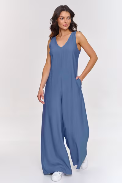 Kombinezon Model M882 Blue Jeans - Makadamia — zdjęcie 1