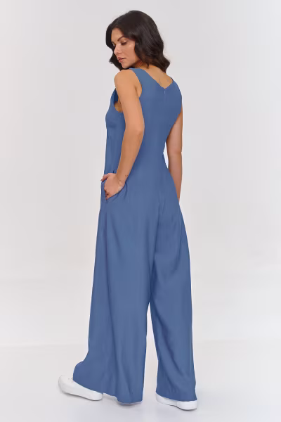 Kombinezon Model M882 Blue Jeans - Makadamia — zdjęcie 2