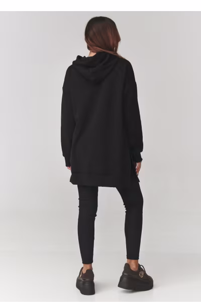 Spodnie Komplet Model A12 Black - Makadamia — zdjęcie 3