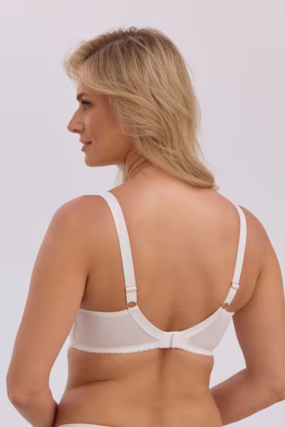Biustonosz Soft Biustonosz Semi-Soft Model Keto 1134 Ecru/Mocca - Gaia — zdjęcie 3