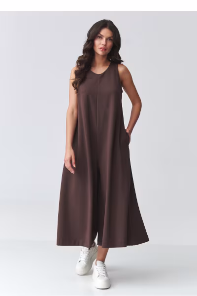 Kombinezon Model M919 Dark Chocolate - Makadamia — zdjęcie 1