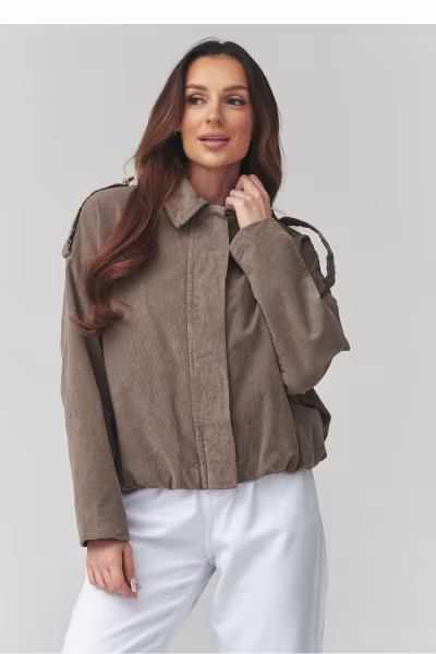Kurtka Damska Modela C48 Mocca - Makadamia — zdjęcie 1