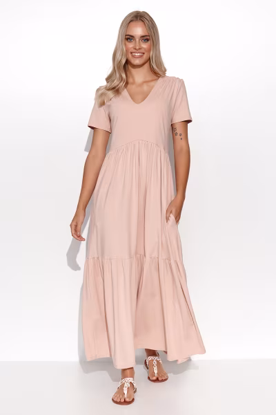 Sukienka Model M549 Powder Pink - Makadamia — zdjęcie 1