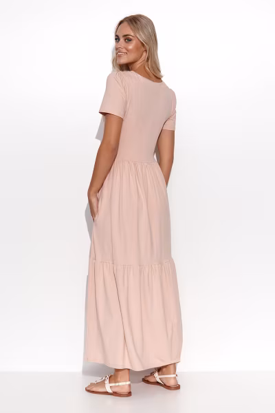 Sukienka Model M549 Powder Pink - Makadamia — zdjęcie 2