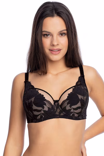 Biustonosz Soft Biustonosz Semi-Soft Model Keto 1134 Black - Gaia — zdjęcie 1