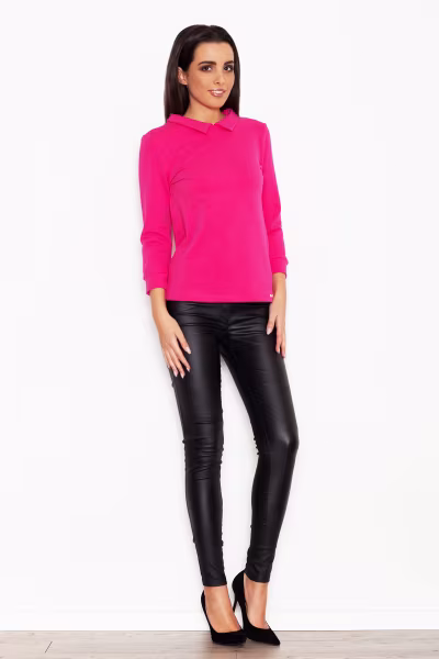 Bluzka Model K253 Pink - Katrus — zdjęcie 2