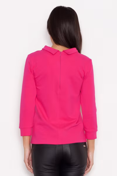 Bluzka Model K253 Pink - Katrus — zdjęcie 3