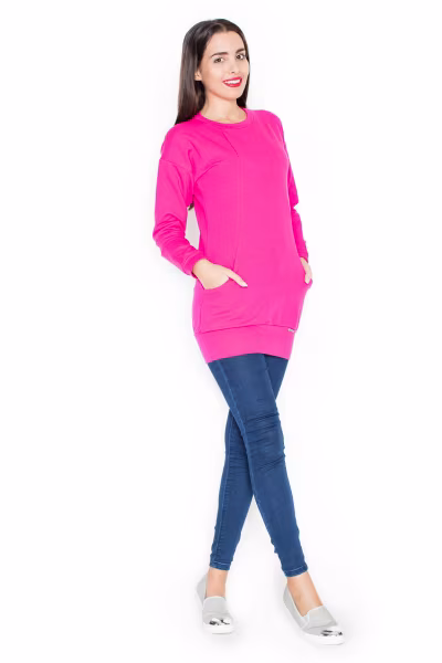 Bluza Damska Model K289 Pink - Katrus — zdjęcie 1