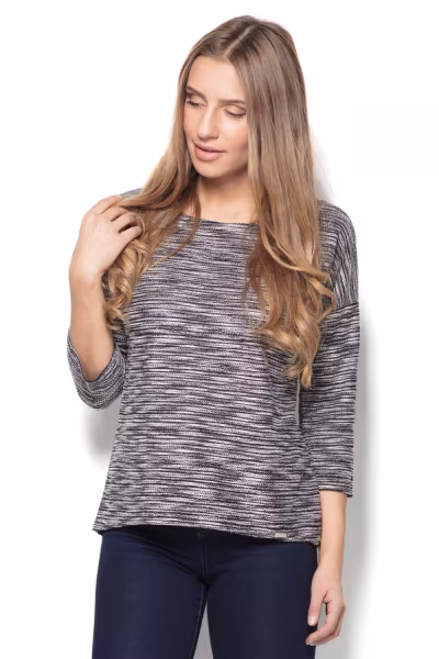 Bluzka Model K304 Grey - Katrus — zdjęcie 1
