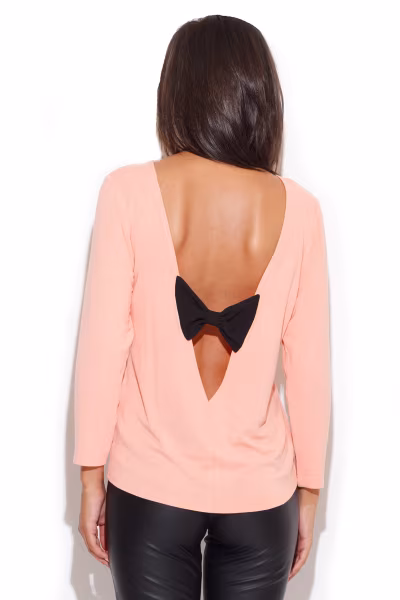 Bluzka Model K199 Pink - Katrus — zdjęcie 2