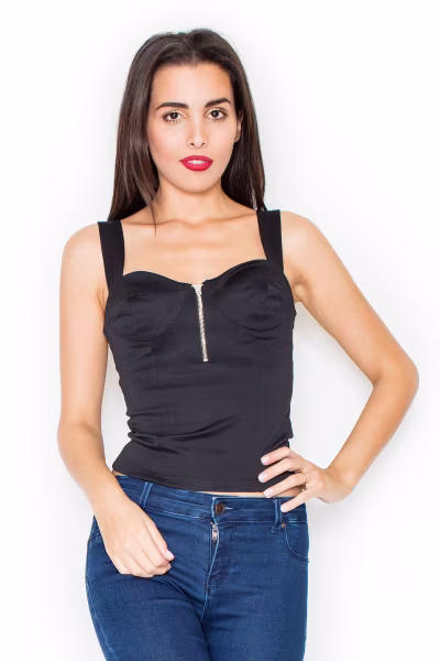Bluzka K102 Black - Katrus — zdjęcie 1