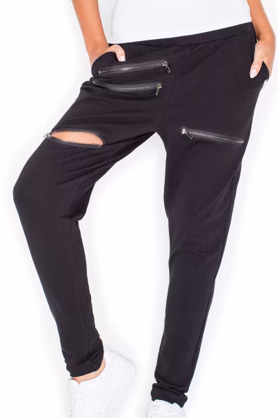 Spodnie Dresowe Model K333 Black - Katrus — zdjęcie 2