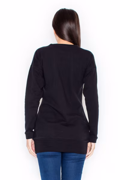 Bluza Damska Model K289 Black - Katrus — zdjęcie 2