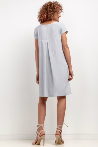 Sukienka Model T403 Grey Melange - Tessita — zdjęcie 3