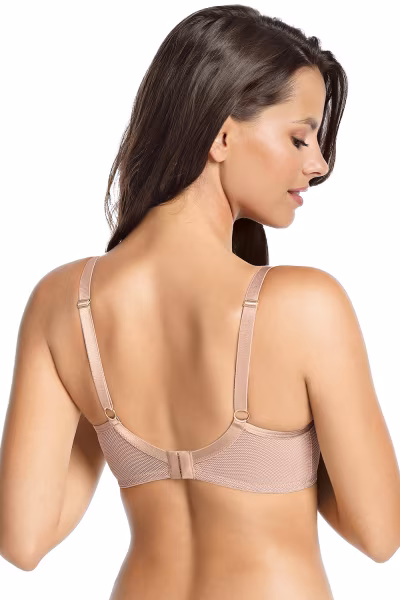 Biustonosz push up Biustonosz Usztywniany Model Moulded 1082 Mocca - Gaia — zdjęcie 2