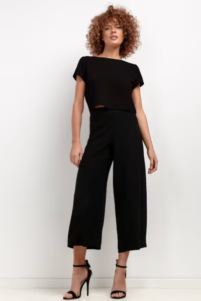 Spodnie Damskie Model T406 Black - Tessita — zdjęcie 1