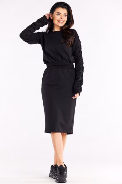 Bluza Damska Model M320 Black - Infinite You — zdjęcie 2