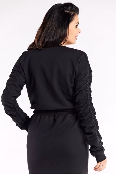Bluza Damska Model M320 Black - Infinite You — zdjęcie 3