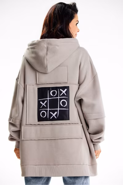Bluza Damska Model M332 Grey - Infinite You — zdjęcie 2