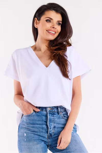 Bluzka Model M267 White - Infinite You — zdjęcie 1