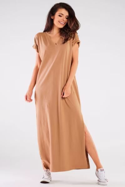 Sukienka Model M256 Beige - Infinite You — zdjęcie 1