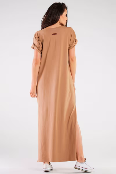 Sukienka Model M256 Beige - Infinite You — zdjęcie 3