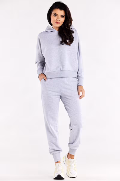 Spodnie Dresowe Model M319 Grey - Infinite You — zdjęcie 1